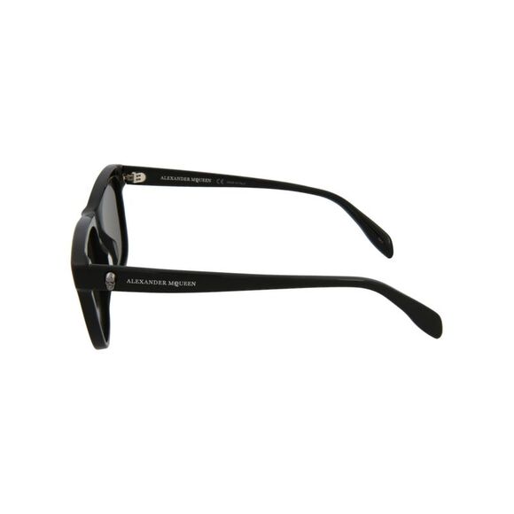 Alexander McQueen Square--Frame Acetate Sunglasses Black Unisex-Adult - Picture 3 of 5